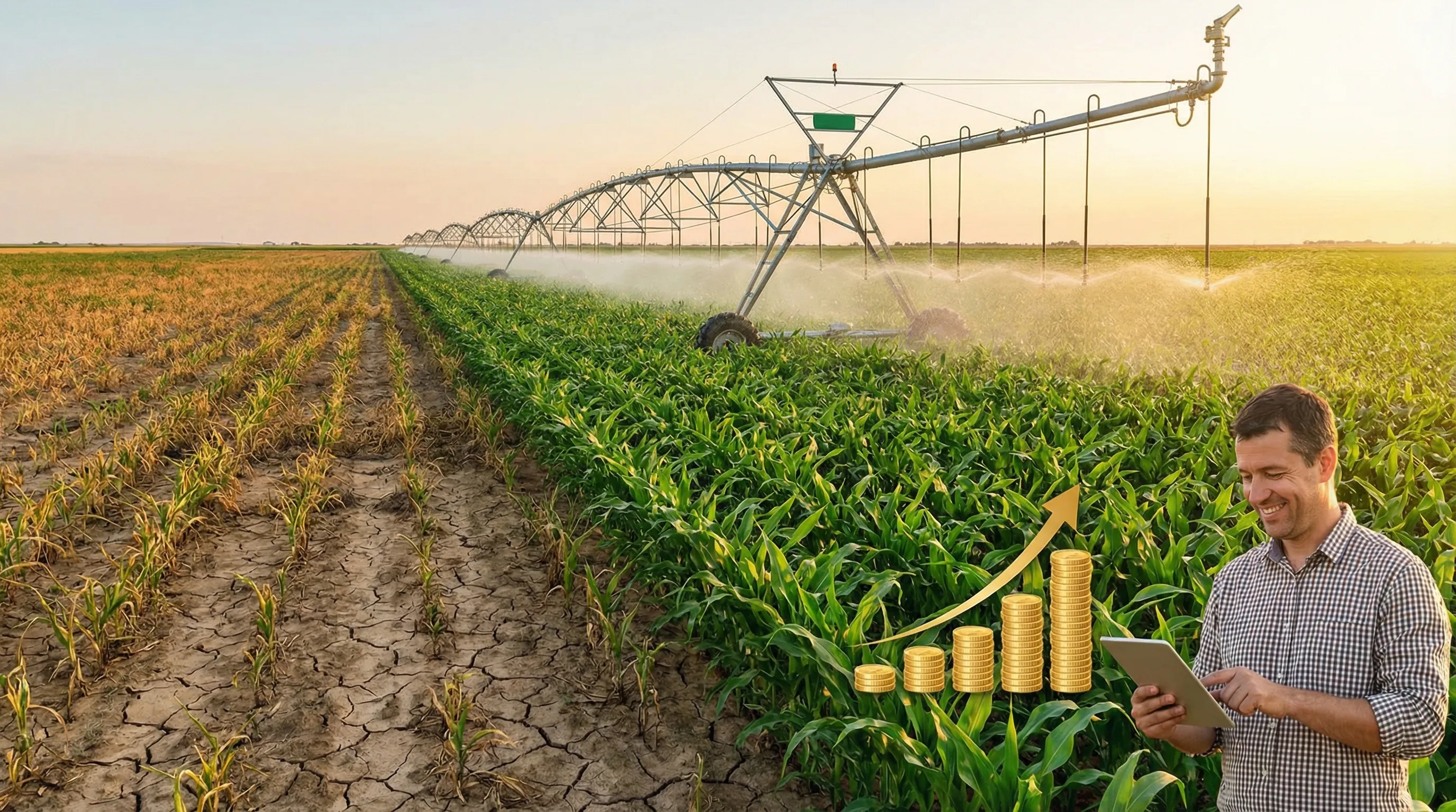 IRRIGO Blog - ROI del Riego: Cuando se Amortiza la Inversion?